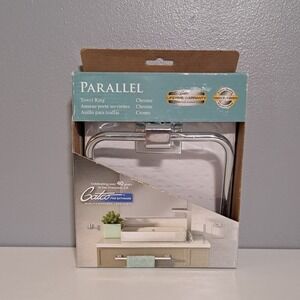 Gatco Parallel Towel Ring Chrome No Hardware